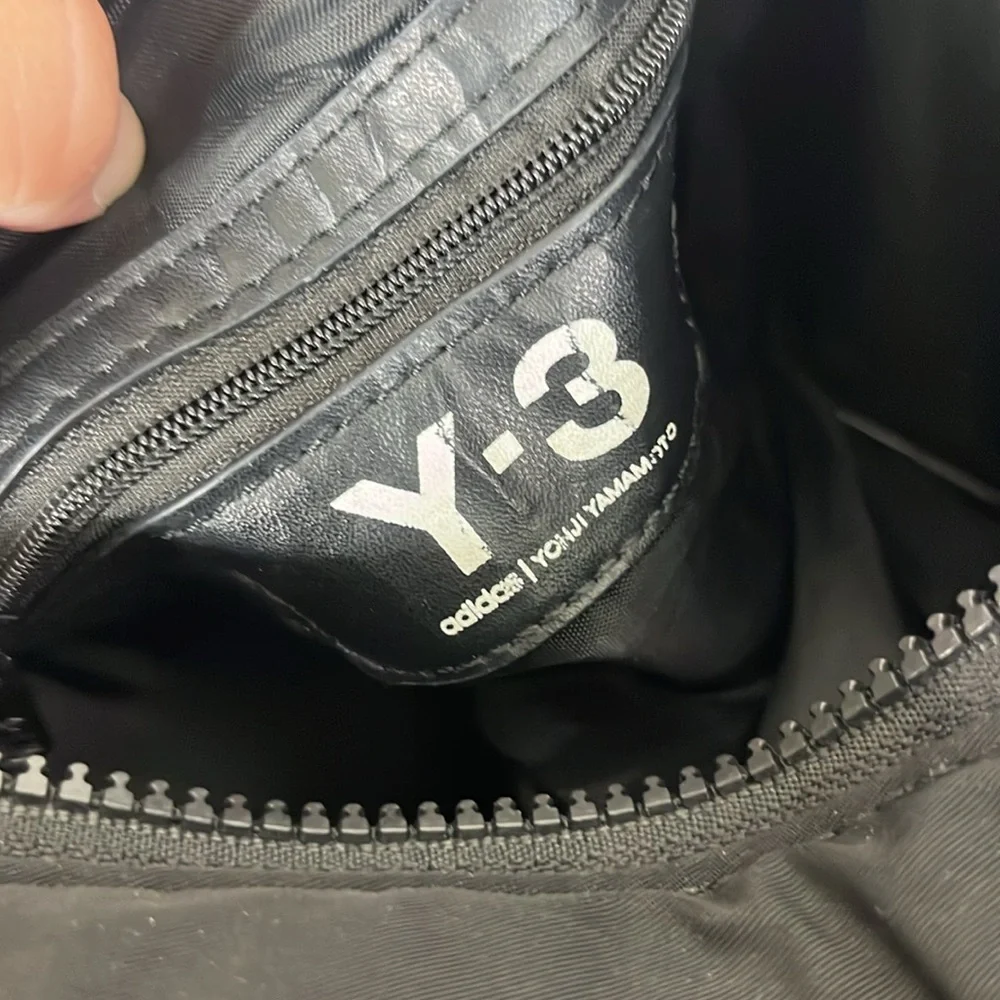Y-3 Yohji Yamamoto Crossbody Mini Duffel Adidas Black Nylon Shoulder Bag